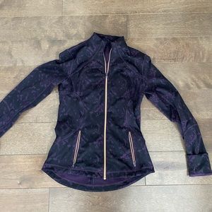 Lululemon Workout Patterned zipup Jacket